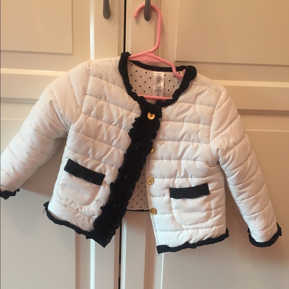 White quilted jacket
